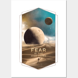 Dune Moons, Muad’Dib on Arrakis Posters and Art